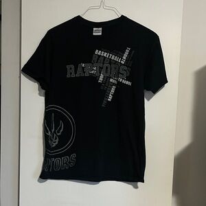 Gildan Black Raptors Graphic Tee